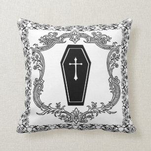 Victorian Casket Accent Pillow