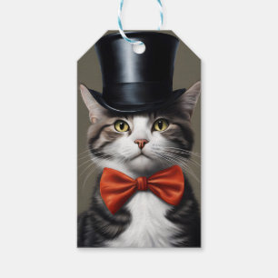 Victorian Cat Gift Tags