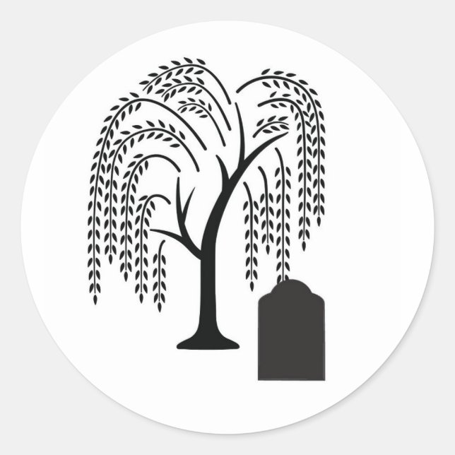 Victorian Cemetery stickers (Front)