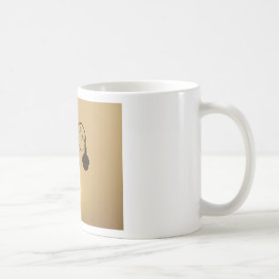 Victorian Charm: Vintage Streetlight Lamp Posts Coffee Mug