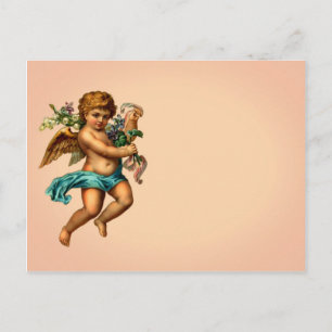 Victorian Cherub Postcard