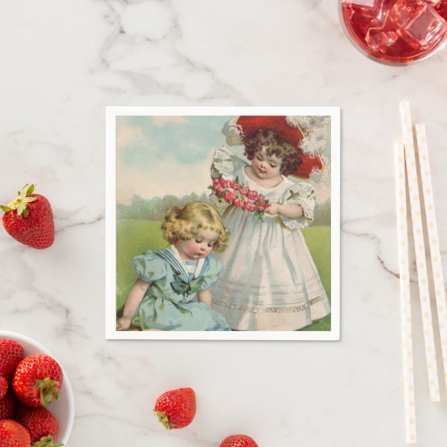 Victorian Children Napkin (Insitu)