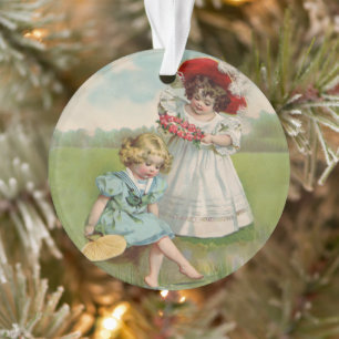 Victorian Children Ornament