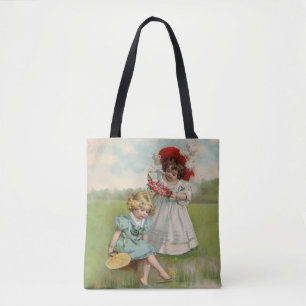 Victorian Children Tote Bag