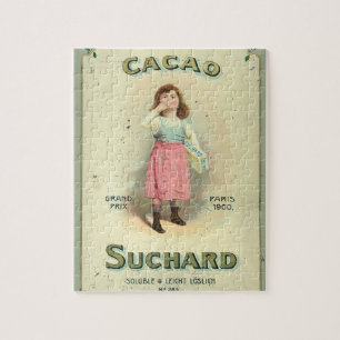 Victorian Chocolate Kiss Girl Sugar Jigsaw Puzzle