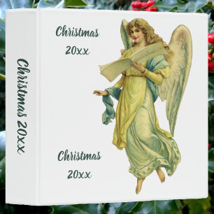 Victorian Christmas Angel, Gloria in Excelsis Deo Binder