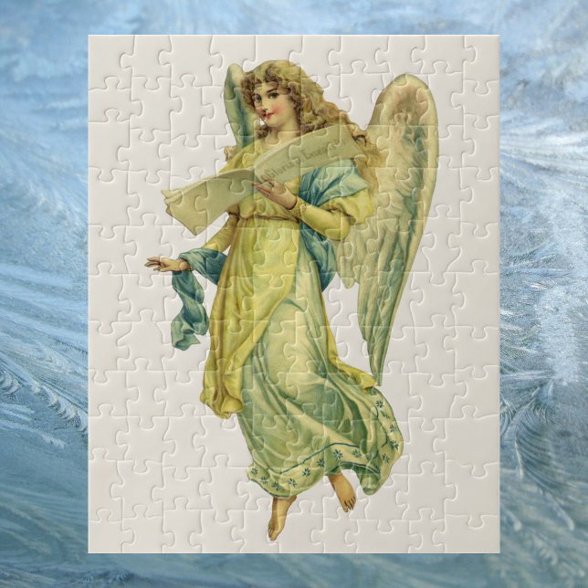 Victorian Christmas Angel, Gloria in Excelsis Deo Jigsaw Puzzle (Creator Uploaded)