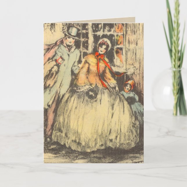 Victorian Christmas Card (Front)