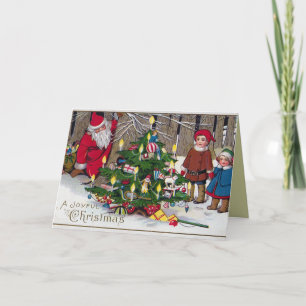 Victorian Christmas Card