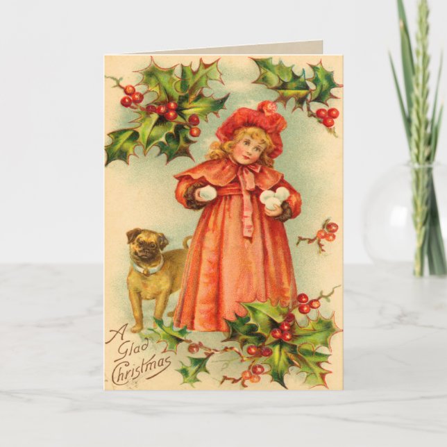 Victorian Christmas Card (Front)