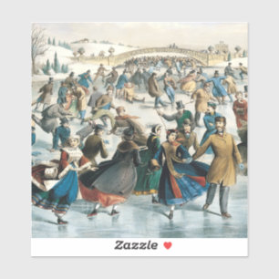 Victorian Christmas Central Park Currier & Ives