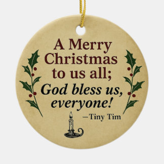 Victorian Christmas Ornament - A Christmas Carol