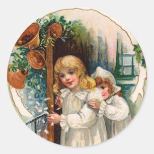Victorian Christmas Stickers