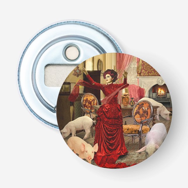 Victorian Circe Bottle Opener (Front)