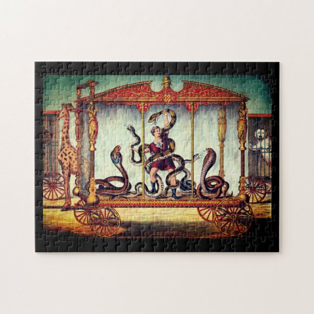 Victorian circus vintage exhibition  jigsaw puzzle (Horizontal)