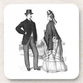 Victorian classic vintage art coaster