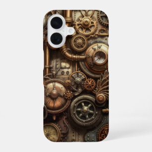 Victorian Cogs and Gears iPhone 16 Case