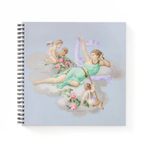 Victorian Coquette Pastel Angel Clouds
