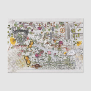 Victorian Crazyquilt Collage Tissue Paper