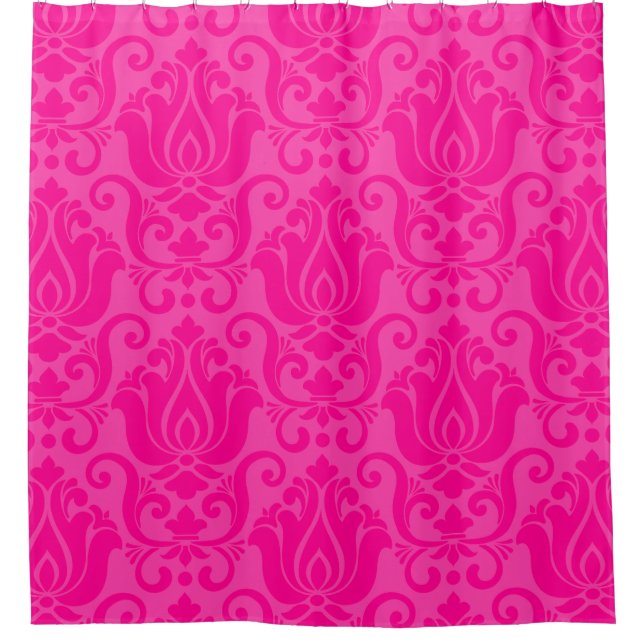 victorian damask antique pink wallpaper ornate (Front)