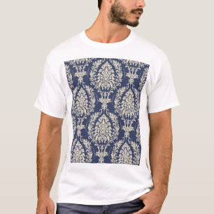 Victorian Damask Wallpaper Vintage Pattern T-Shirt