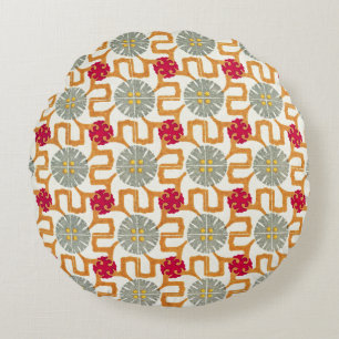 Victorian Design #12 @ VictoriaShaylee Round Pillow