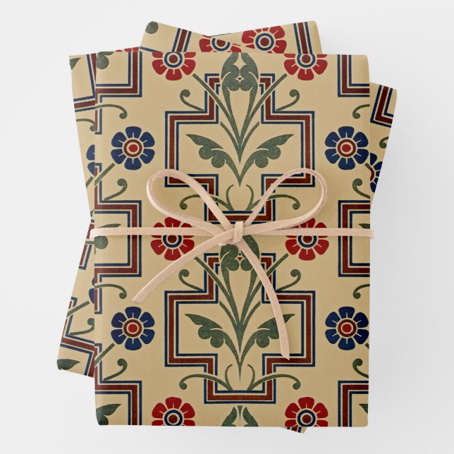 Victorian Design #3 @ Susiejayne Wrapping Paper Sheet (In situ)