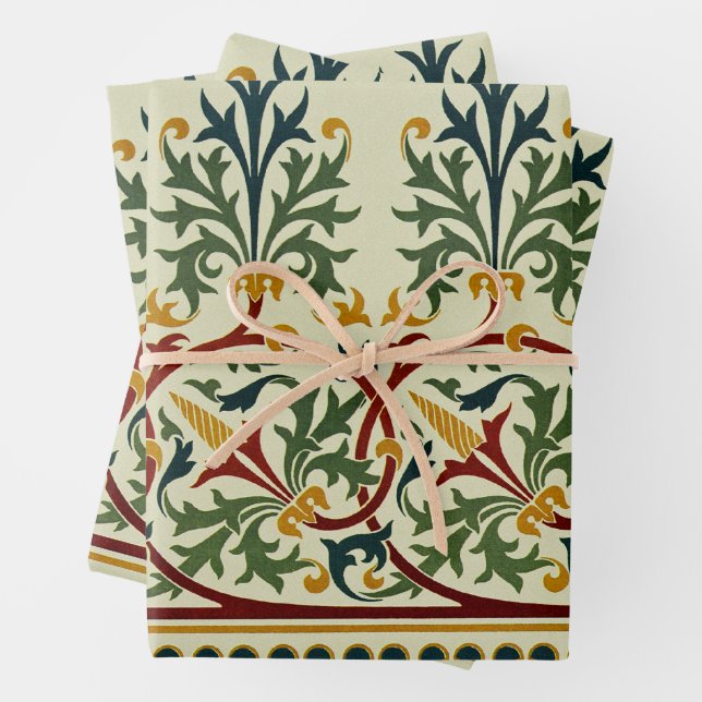 Victorian Design #6 @ Susiejayne Wrapping Paper Sheet (In situ)