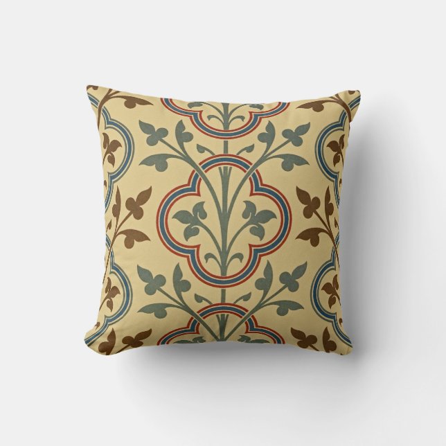 Victorian Design #8 @ Susiejayne Throw Pillow (Front)