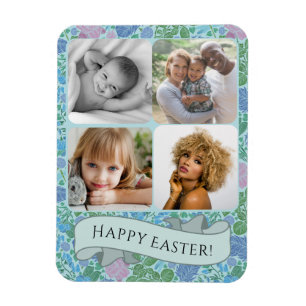 Victorian Dragonflies Garden Muted Photo Easter Magnet