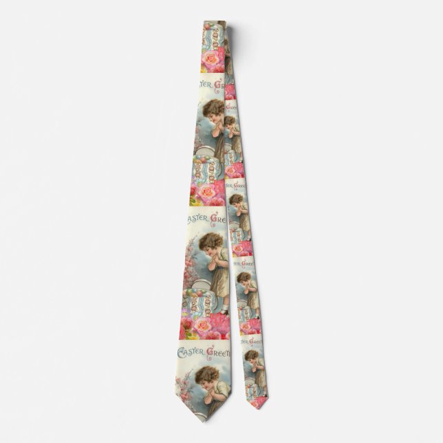victorian easter eggs tie (Front)