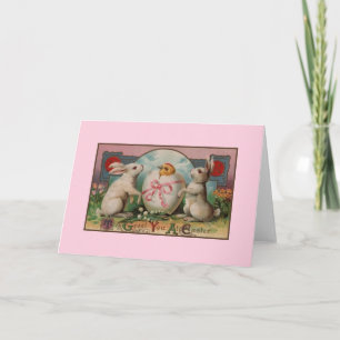 Victorian Easter Greeting Card