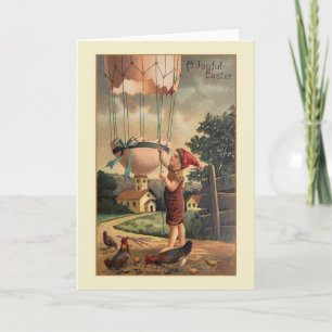 Victorian Easter Greeting Card