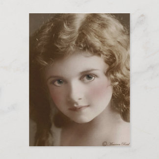 victorian Edwardian Sepia Hand Tinted Postcard 5