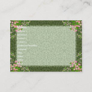 Victorian Elegance Profile Card