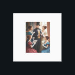 Victorian elegant soiree canvas print<br><div class="desc">Classic oil painting style featuring elegant victorian figures.</div>