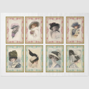 Victorian Emphemera Series Design 18 Tissue Paper