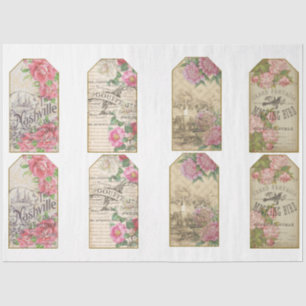 Victorian Emphemera Series Design 28 Tissue Paper