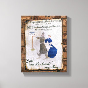 VICTORIAN ENGLAND CANVAS PRINT