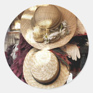 VICTORIAN ENGLAND CLASSIC ROUND STICKER