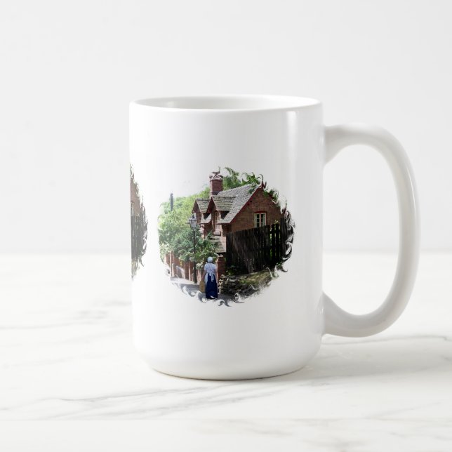 VICTORIAN ENGLAND COFFEE MUG (Right)
