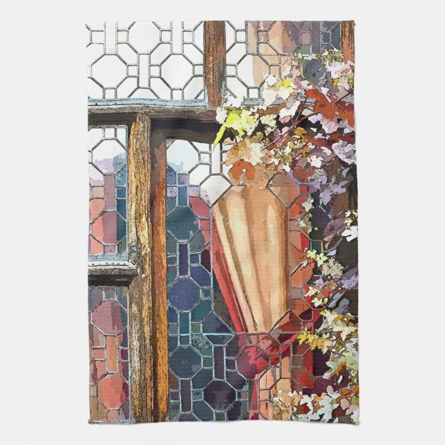 VICTORIAN ENGLAND KITCHEN TOWEL (Vertical)