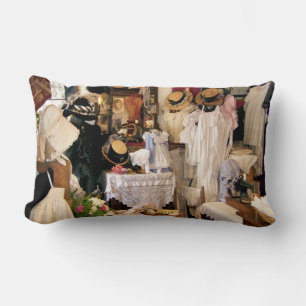 VICTORIAN ENGLAND LUMBAR PILLOW