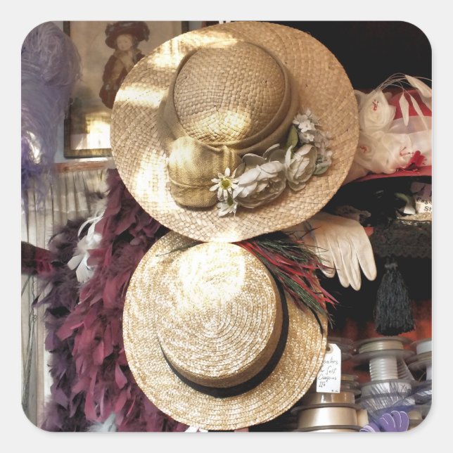 VICTORIAN ENGLAND SQUARE STICKER (Front)