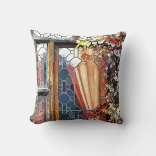 VICTORIAN ENGLAND THROW PILLOW