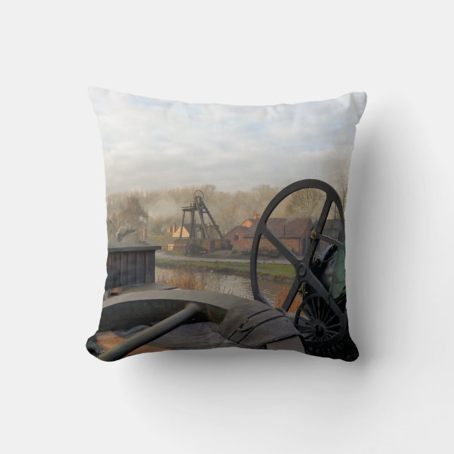 VICTORIAN ENGLAND THROW PILLOW (Front)