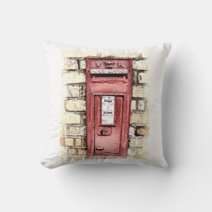 VICTORIAN ENGLAND THROW PILLOW