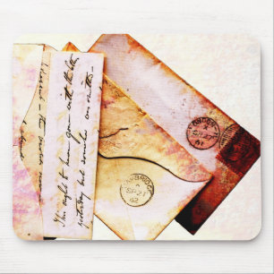 Victorian envelopes mouse pad