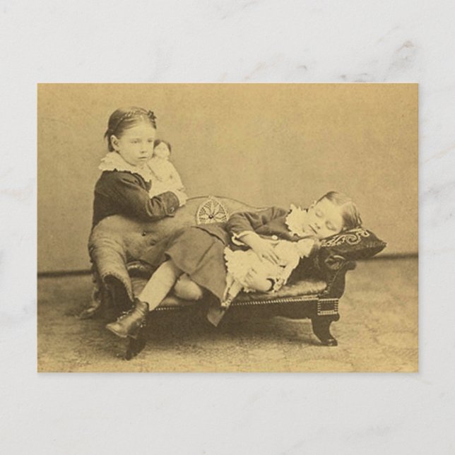 Victorian Era Death Photo Postcard (Front)