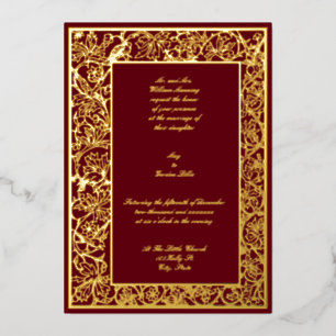 Victorian Era Doves On Floral Vine Border